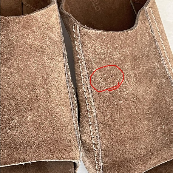 ROBERTO DEL CARLO Brown Suede Women's Heeled Mules, IT40/US9 - Picture 12 of 13